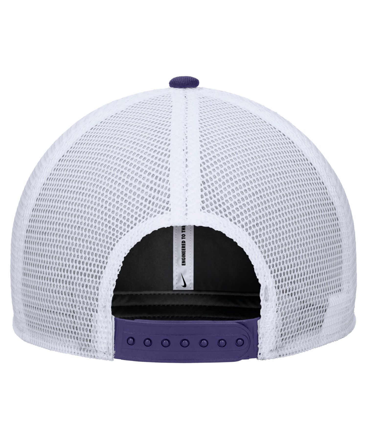 Men's Purple TCU Horned Frogs Rise Adjustable Trucker Hat
