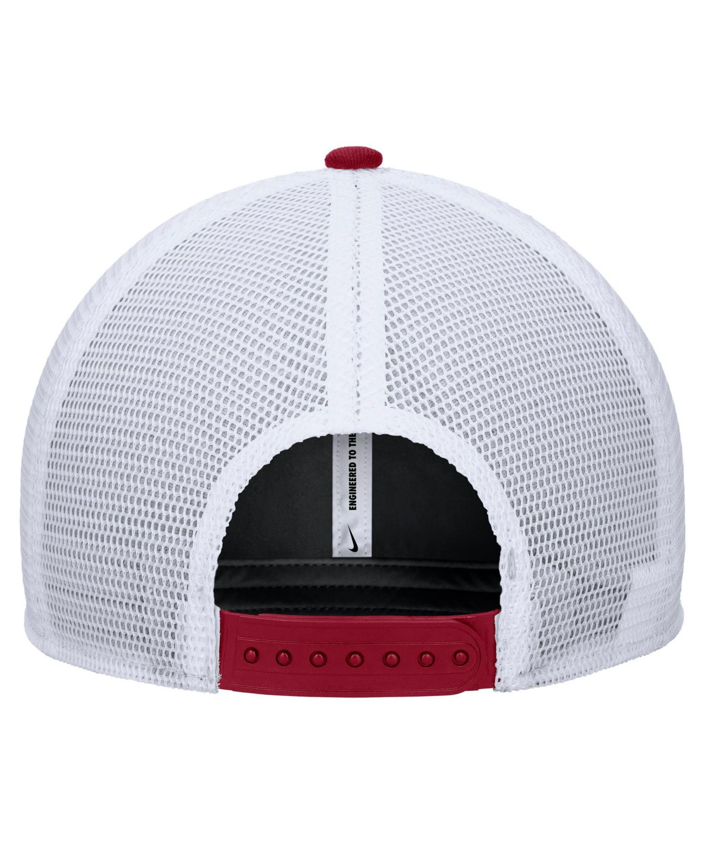 Мужская кепка Nike Cardinal Iowa State Cyclones Rise Adjustable Trucker Hat — фото 2