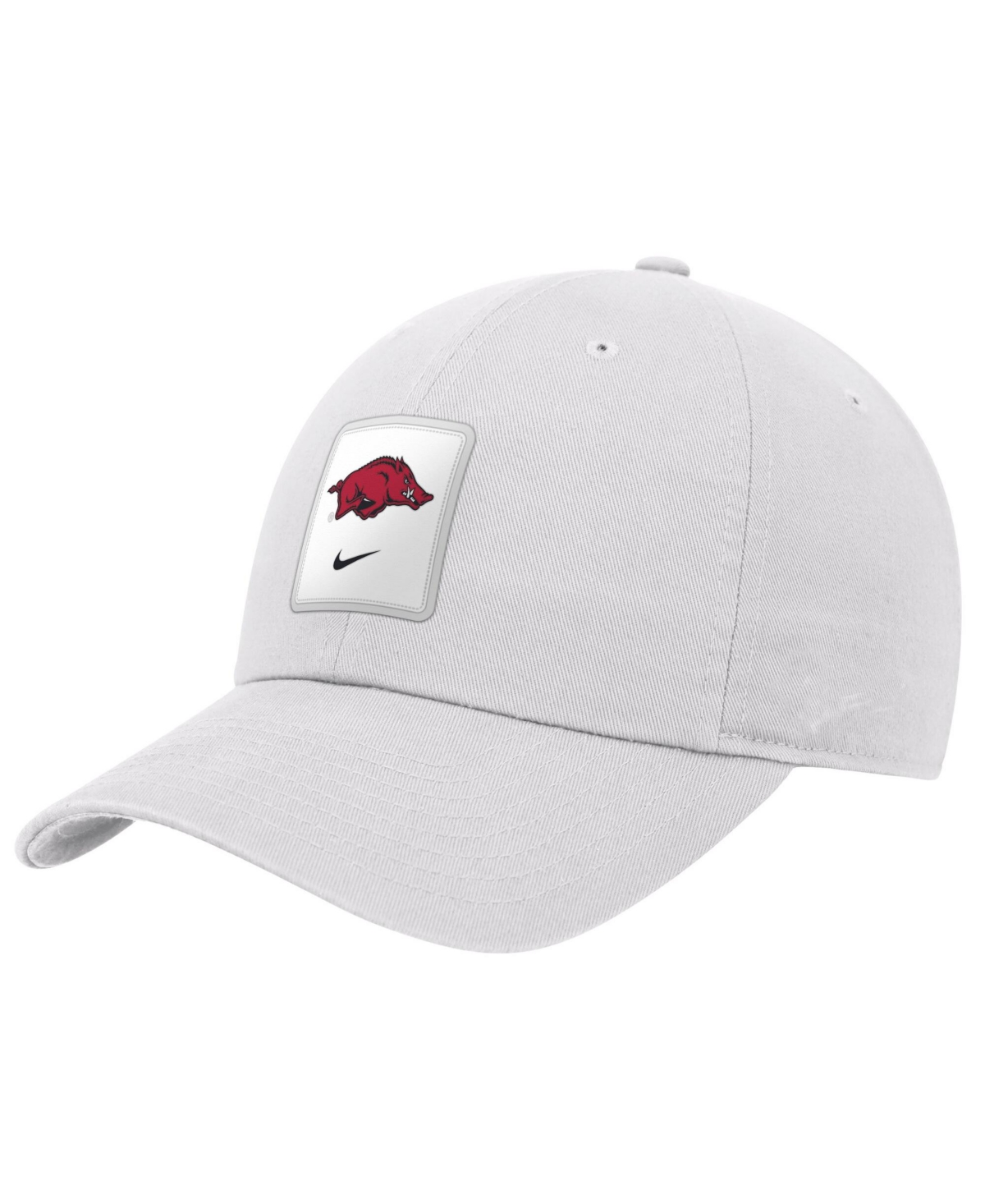 Nike Men's White Arkansas Razorbacks 2026 On-Field Club Adjustable Hat