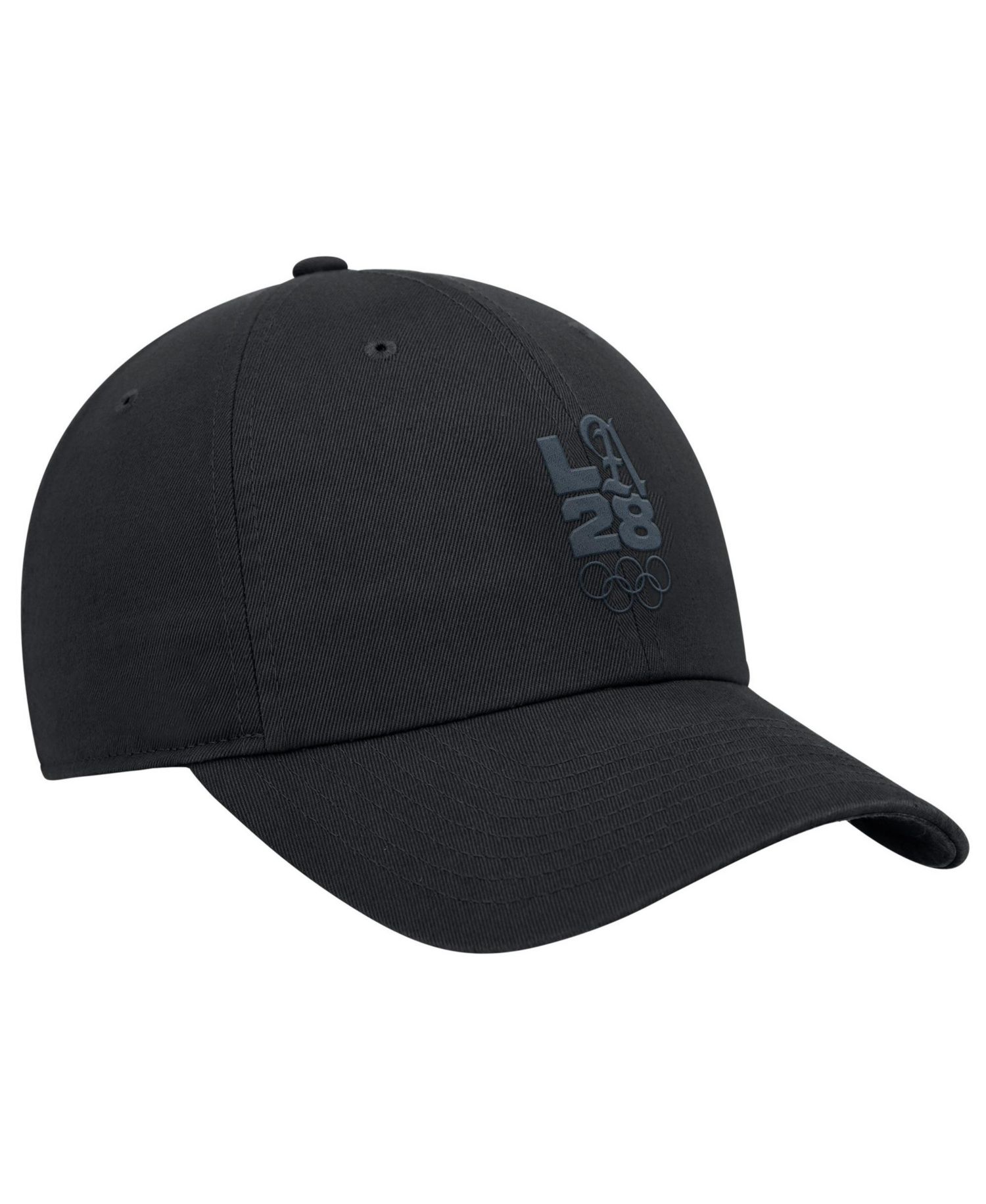 Big Boys and Girls Black LA28 Summer Olympics Script Club Adjustable Hat