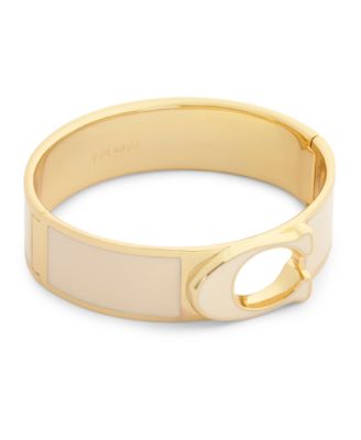 Heritage Signature C Enamel Bangle Bracelet