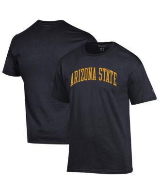 Men's Black Arizona State Sun Devils Basic Arch T-Shirt