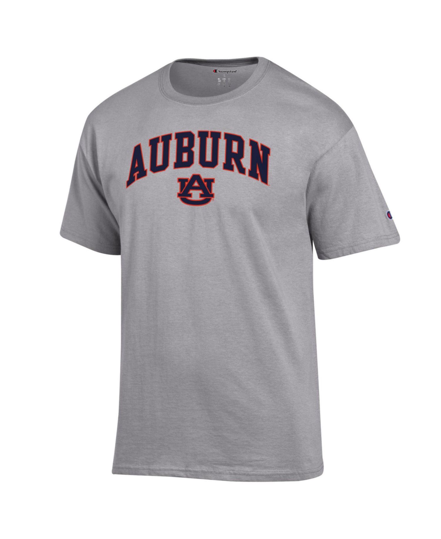 Men's Navy Auburn Tigers Basic Arch T-Shirt