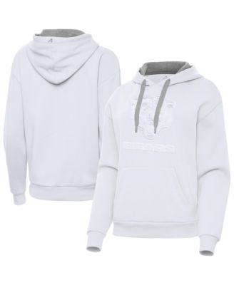 Women's White Chicago Bears Victory Pullover Hoodie