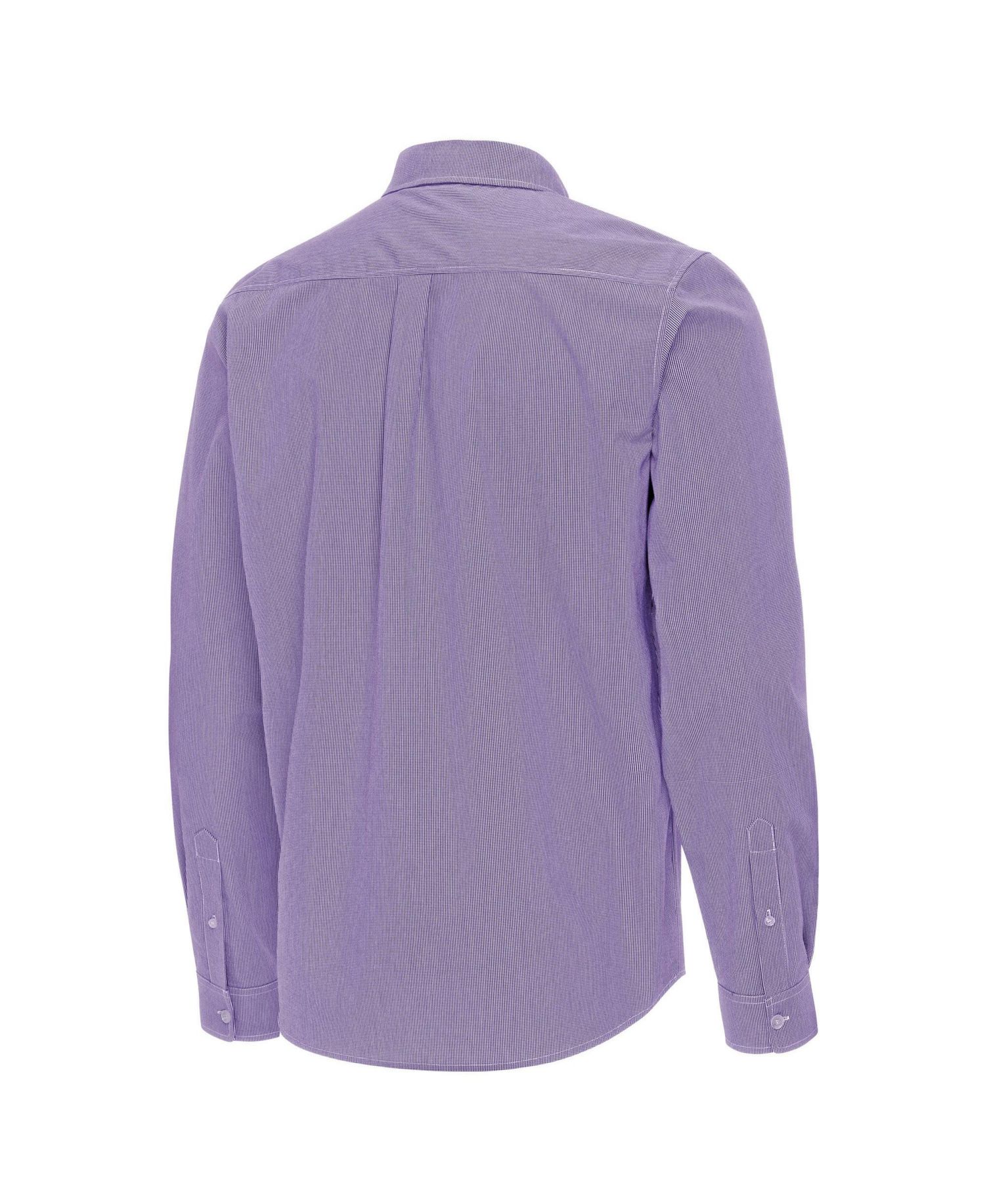 Men's Purple LSU Tigers Porter Woven Tri-Blend Long Sleeve Button-Down Shirt
