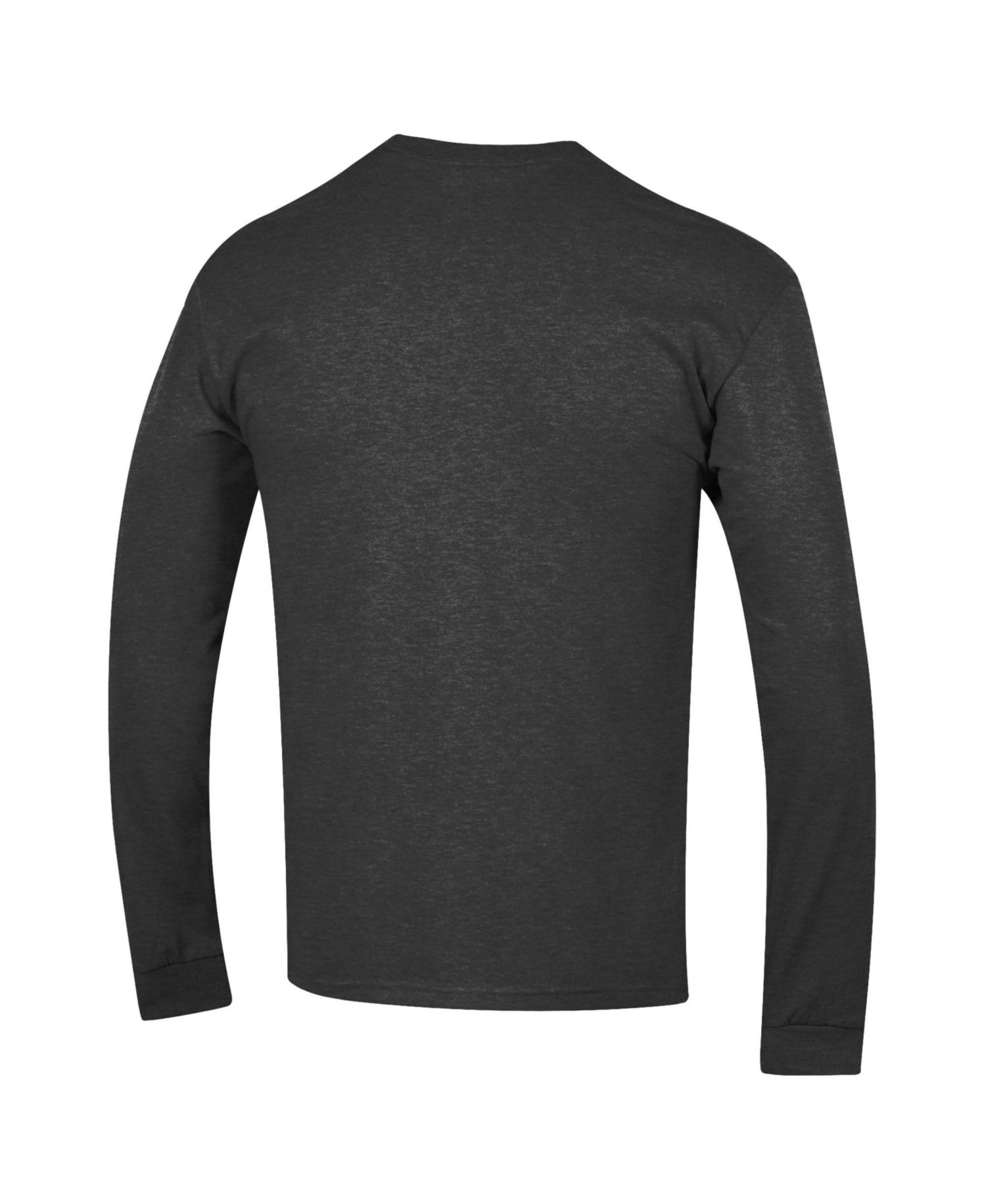 Men's Virginia Tech Hokies Arch Over Logo 2-Hit Long-Sleeve Crewneck T-Shirt