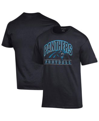Men's Black Carolina Panthers Football T-Shirt