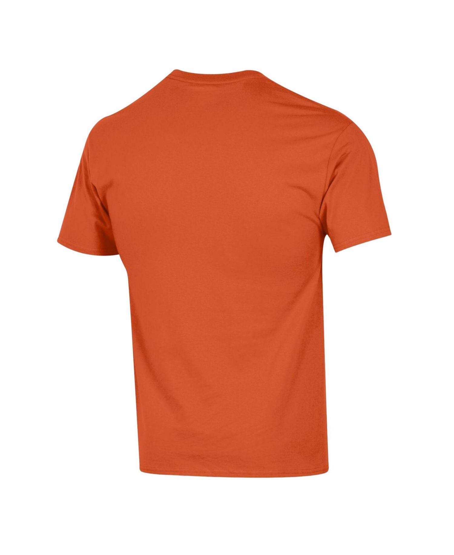 Men's Orange Philadelphia Flyers Helmet T-Shirt
