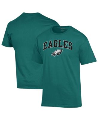 Men's Midnight Green Philadelphia Eagles Arch Over Logo T-Shirt