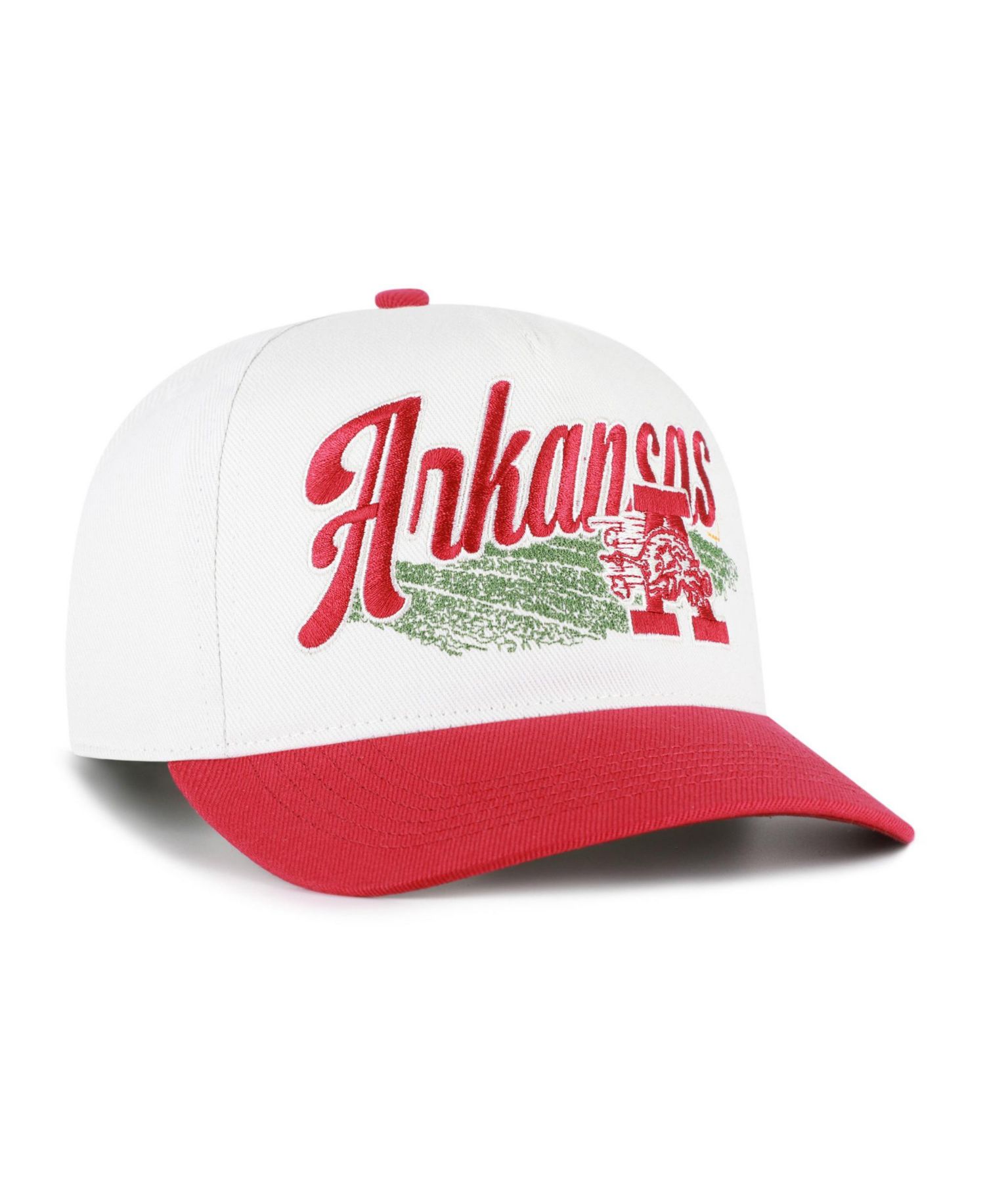 Men's and Women's Natural Arkansas Razorbacks Saturday Capsule Enfield Hitch Adjustable Hat