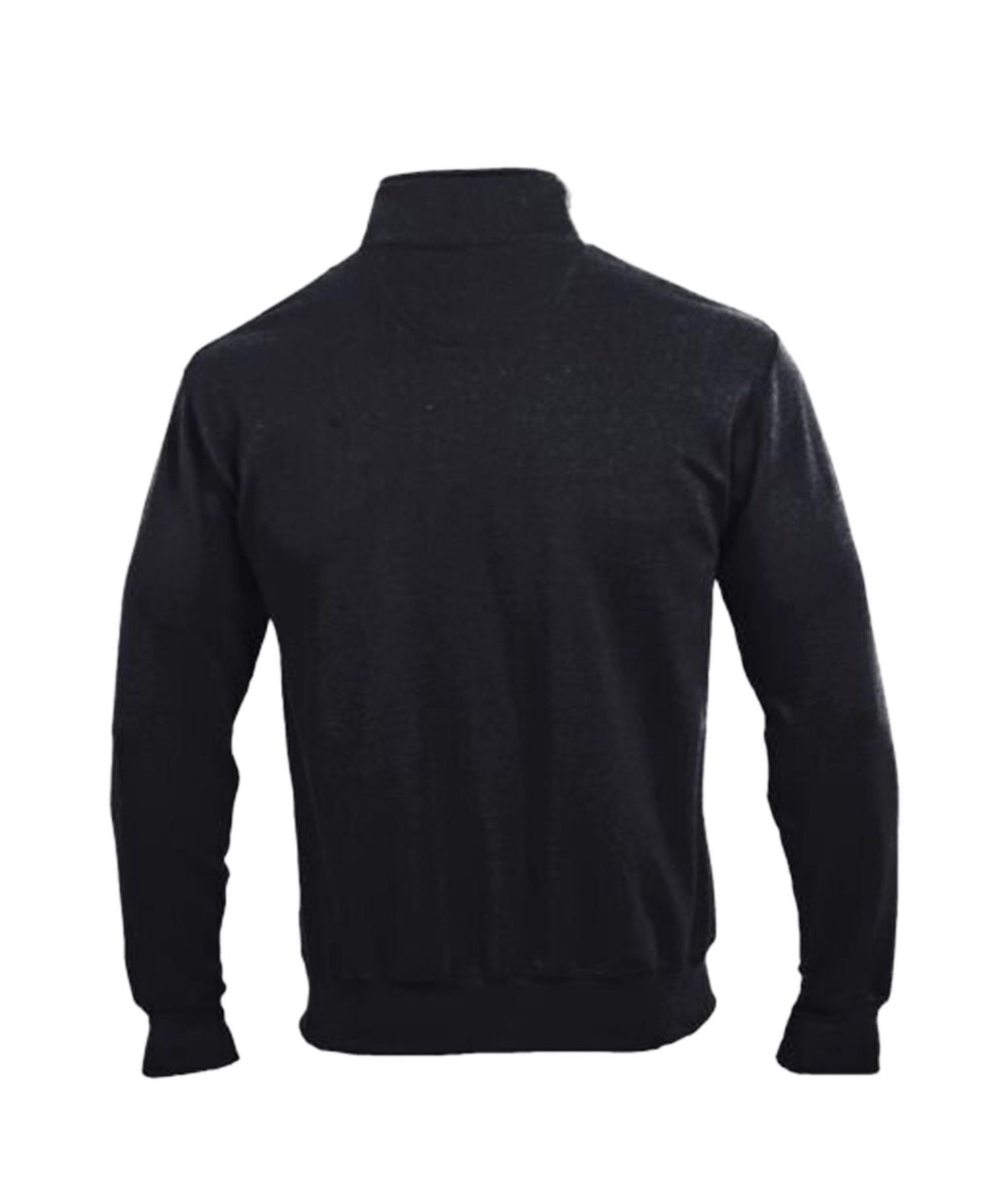 Men's Black Florida State Seminoles Powerblend Quarter-Zip Pullover Sweatshirt