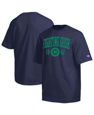 Men's Navy Notre Dame Fighting Irish Established Tradition Heavyweight T-Shirt