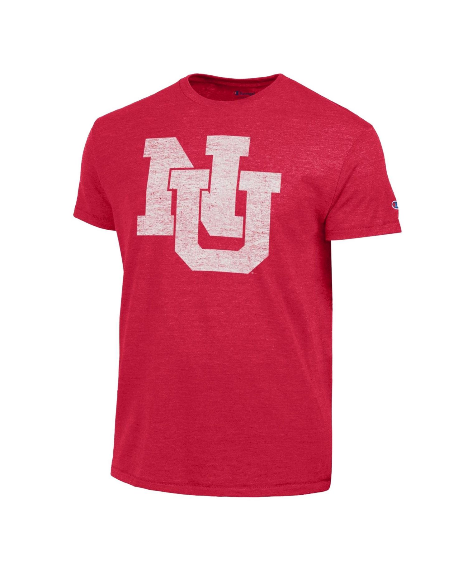 Men's Scarlet Nebraska Huskers Vintage Triumph Tri-Blend T-Shirt