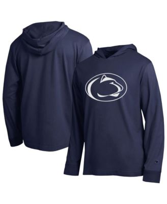 Men's Navy Penn State Nittany Lions Tonal All-Star Long Sleeve Hooded T-Shirt