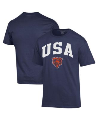 Men's Navy Chicago Bears Americana T-Shirt