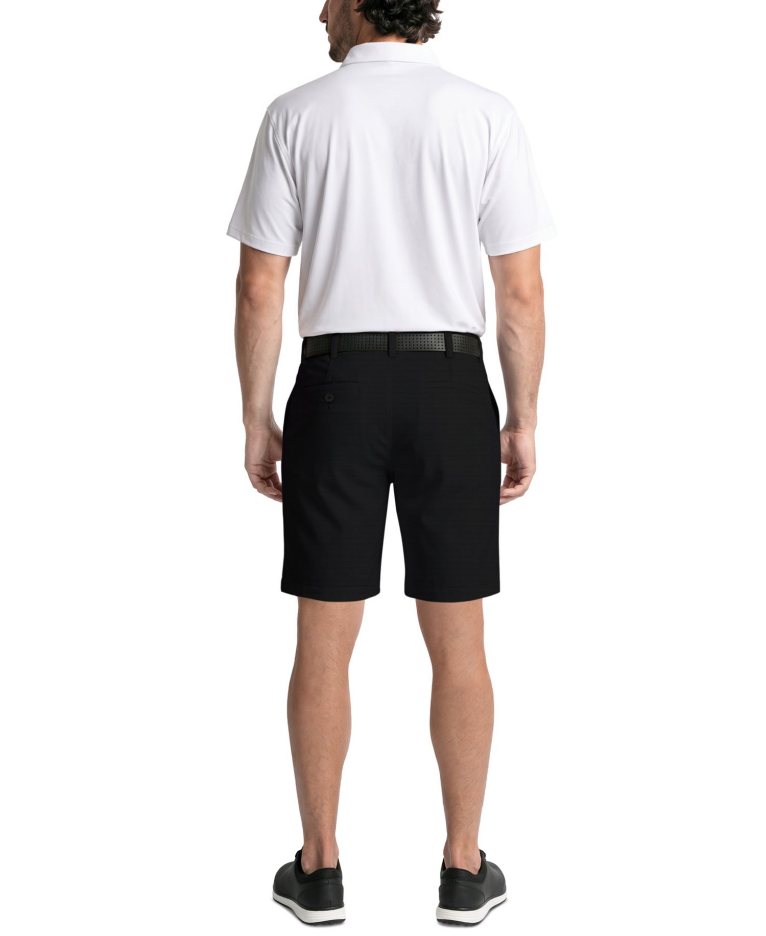 Men's Herringbone Moisture-Wicking Shorts, 8" Inseam
