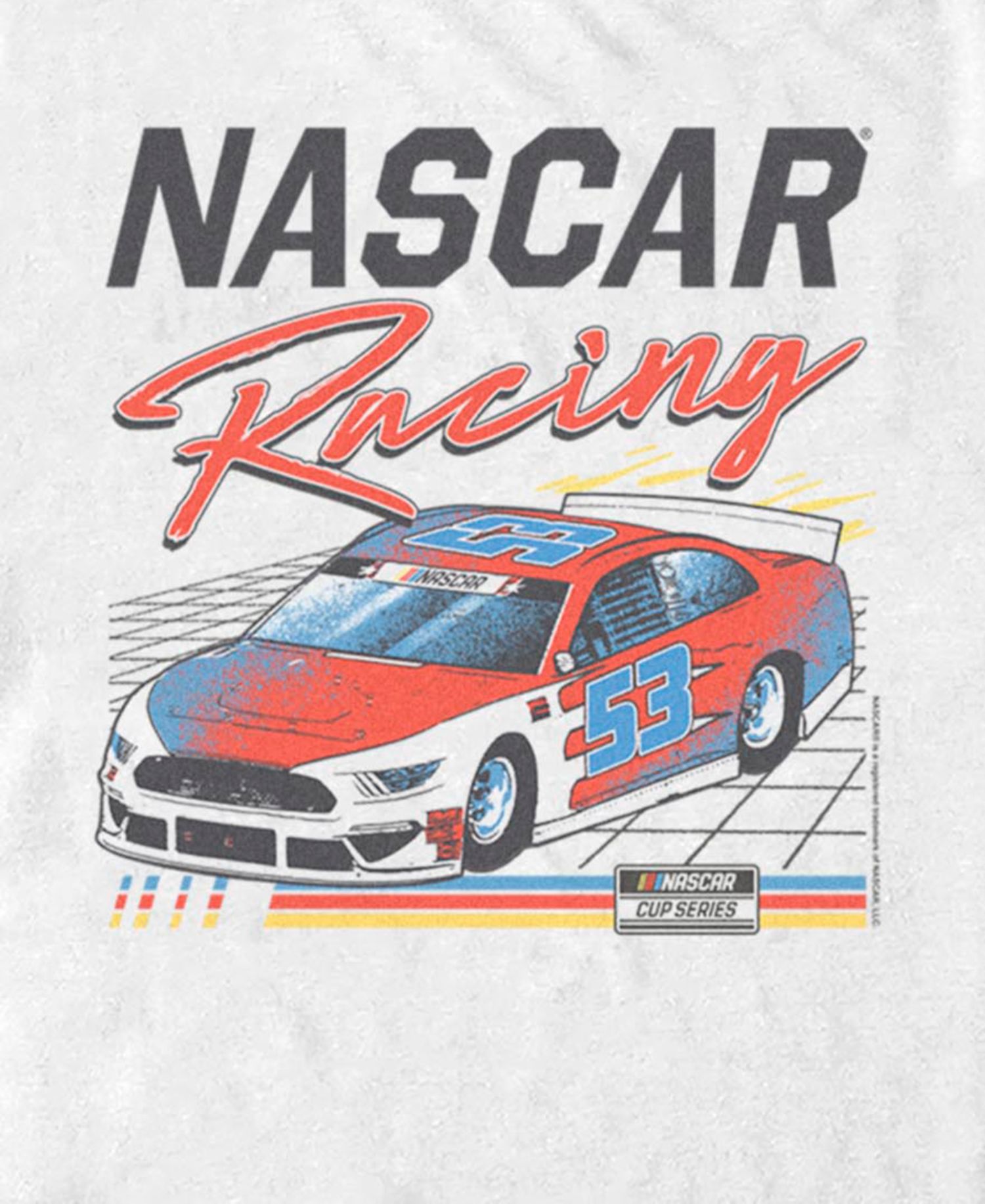 Men's Nascar Grid Racer Graphic T-Shirt