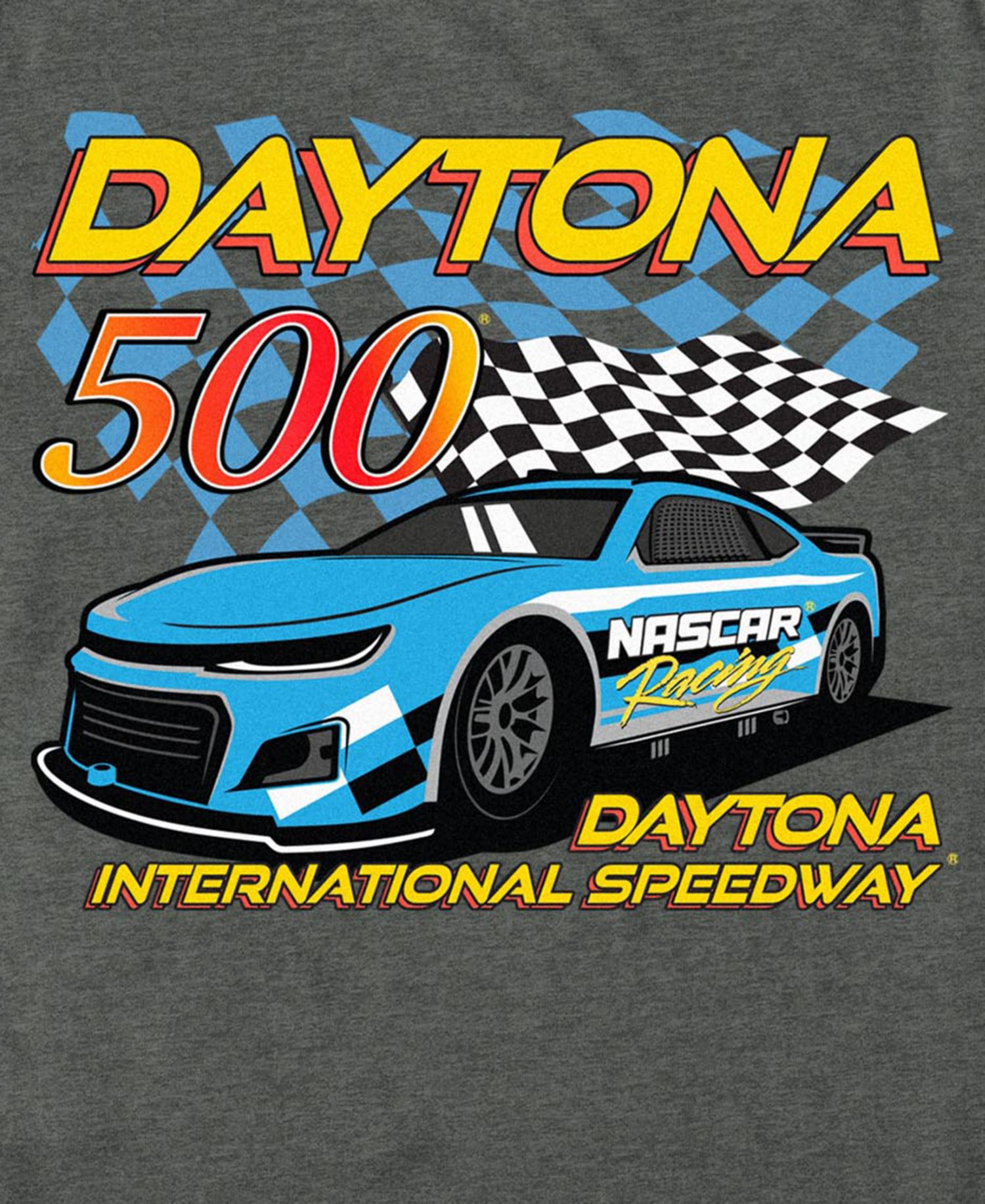 Men's Daytona 500 Nascar Race Car Graphic T-Shirt