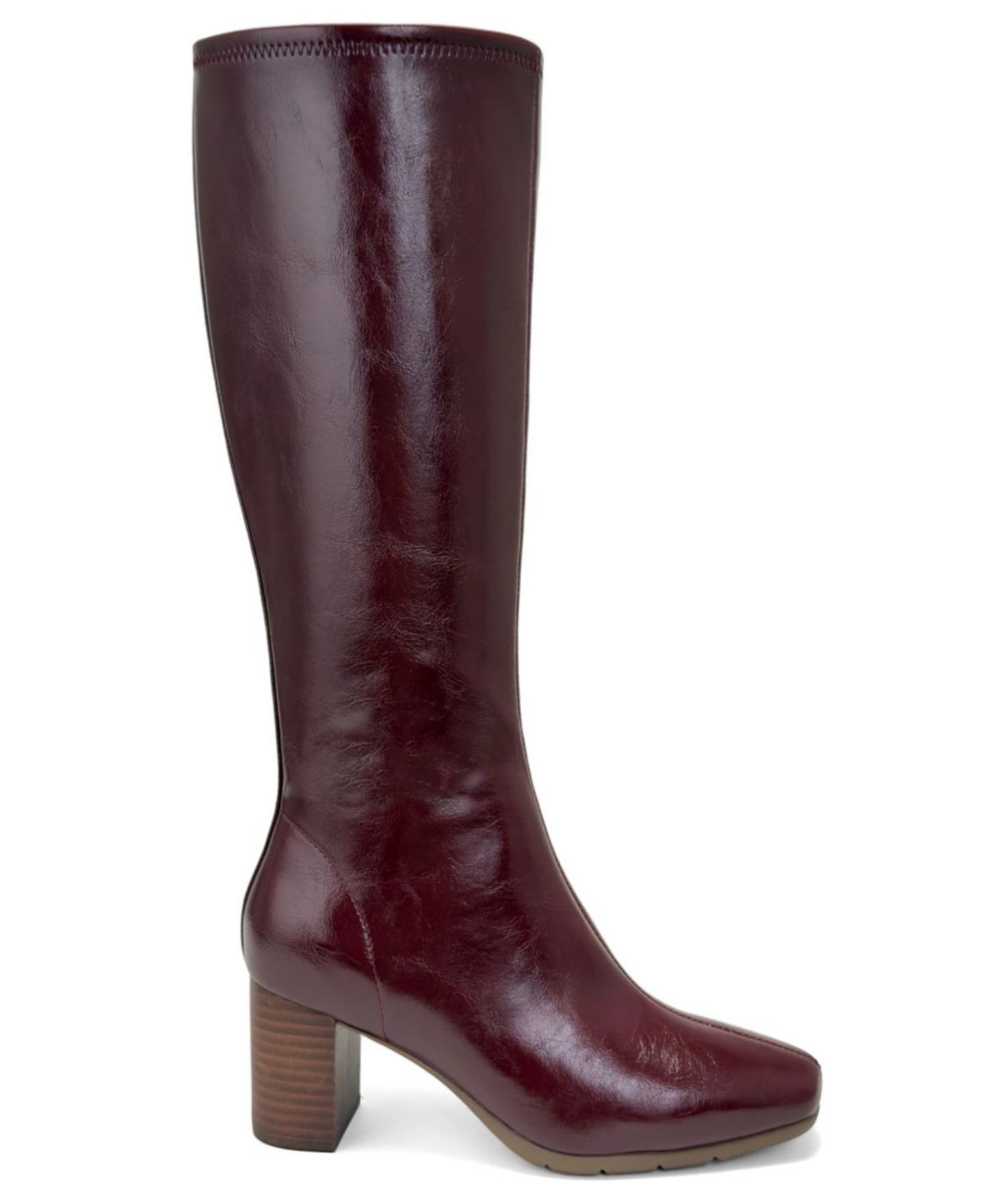 Женские ботинки Aerosoles Micah Tall Block Heel, цвет: Искусственная кожа — фото 2