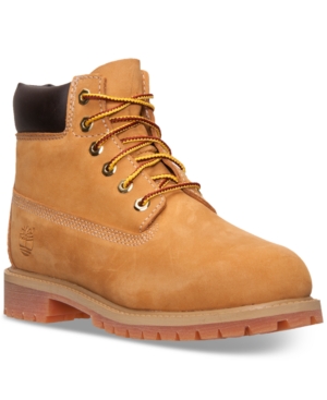 Shop Timberland Little Kids 6" Classic Boots From Finish Line In Wheat