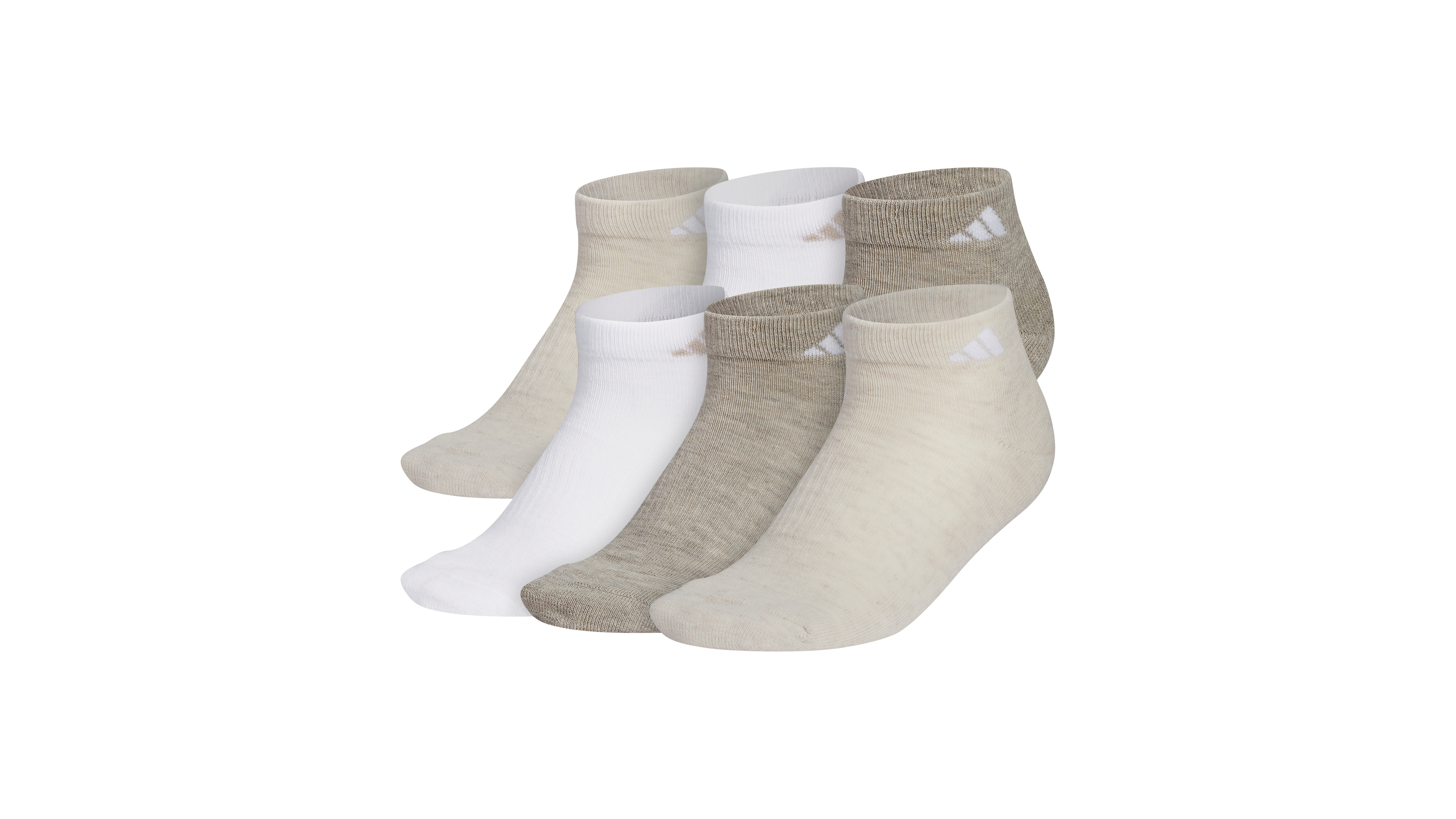 adidas Women's Arch-Compression Cushioned Low-Cut Socks, 6-Pack