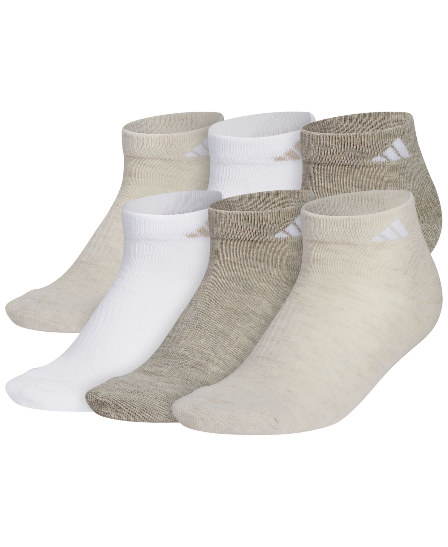 Women's Arch-Compression Cushioned Low-Cut Socks, 6-Pack