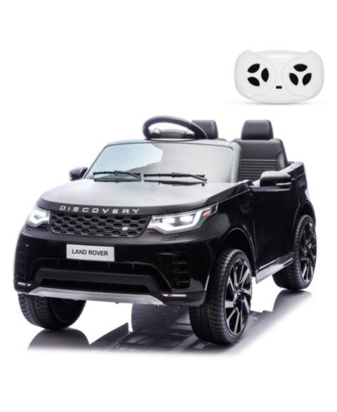 Детская игрушка homfan 12V Licensed Land Rover 2-Seater Battery-Powered Ride-On Car with Remote Control, Ages 3-8, цвет: Чёрный