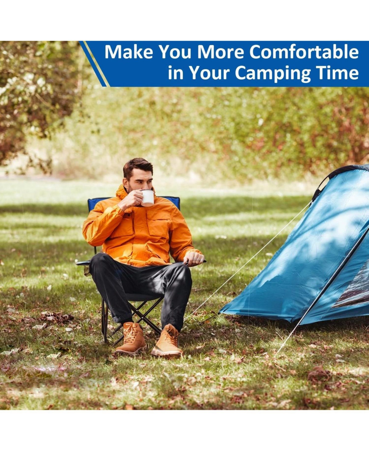 Mountaintop Automatic Chair Umbrella 2 Pack, 44" Upf 50+ Clamp On Beach Chair Umbrella, Adjustable Portable Outdoor Parasol