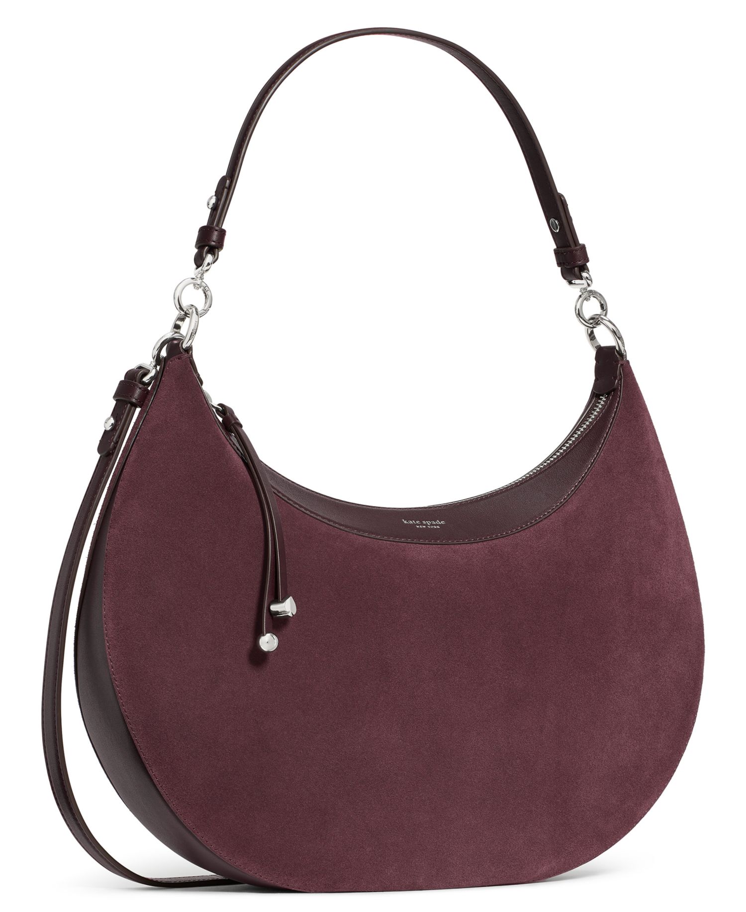 Liv Large Suede Hobo Bag