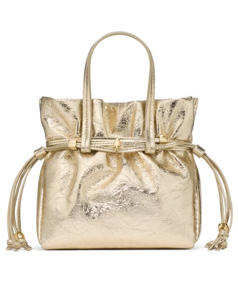 Женская сумка Kate Spade New York Rio Mini Metallic, цвет: Бледный золотой металлик
