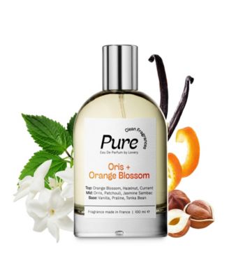 Pure Oris and Orange Blossom Eau de Parfum, Made in France 3.4 oz