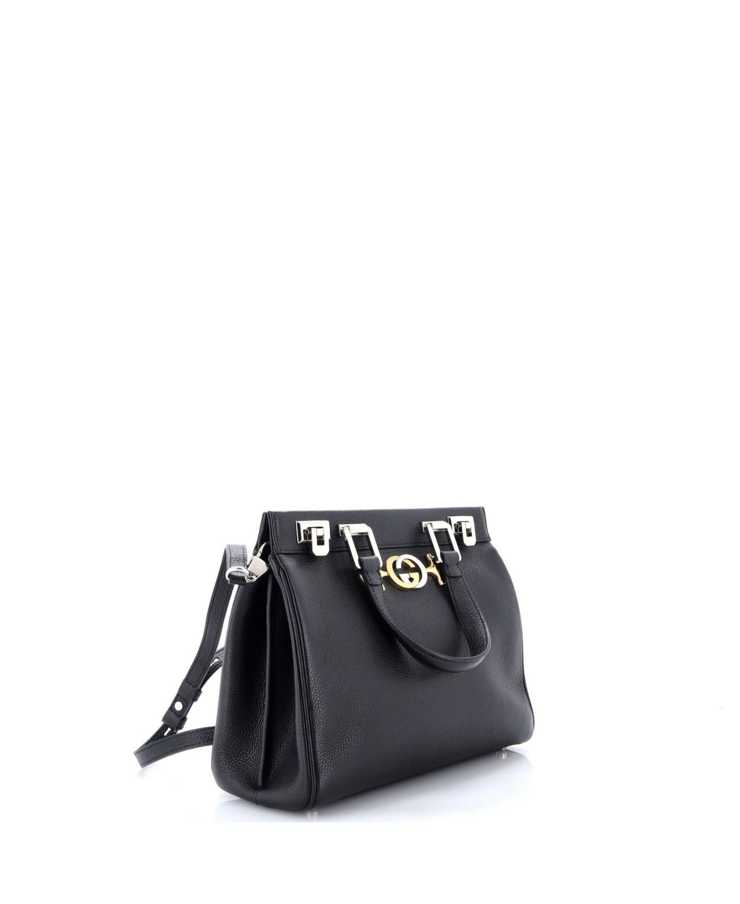 Small Zumi Top Handle Bag Leather