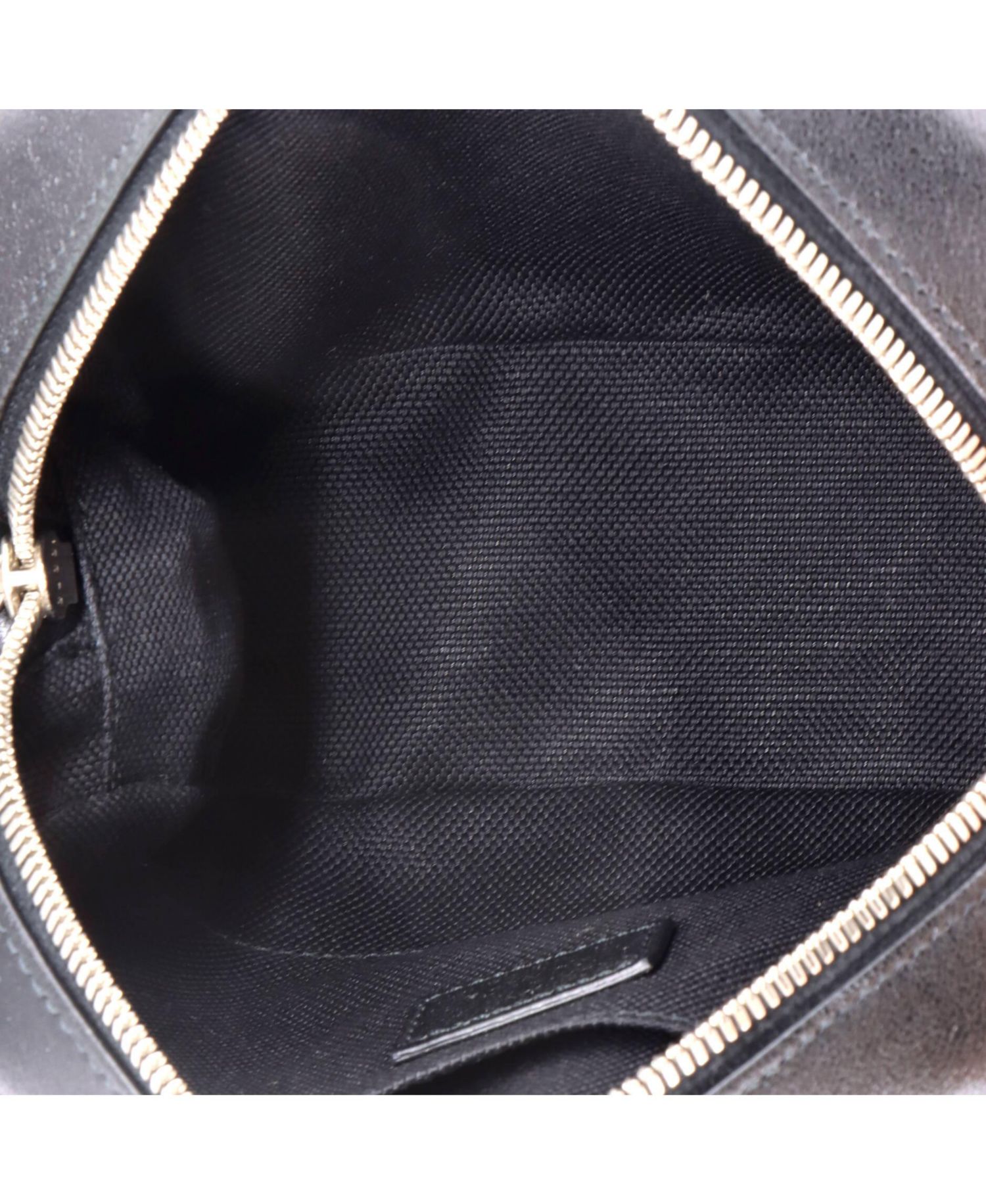 Blondie NM Round Camera Bag Diagonal Quilted Leather