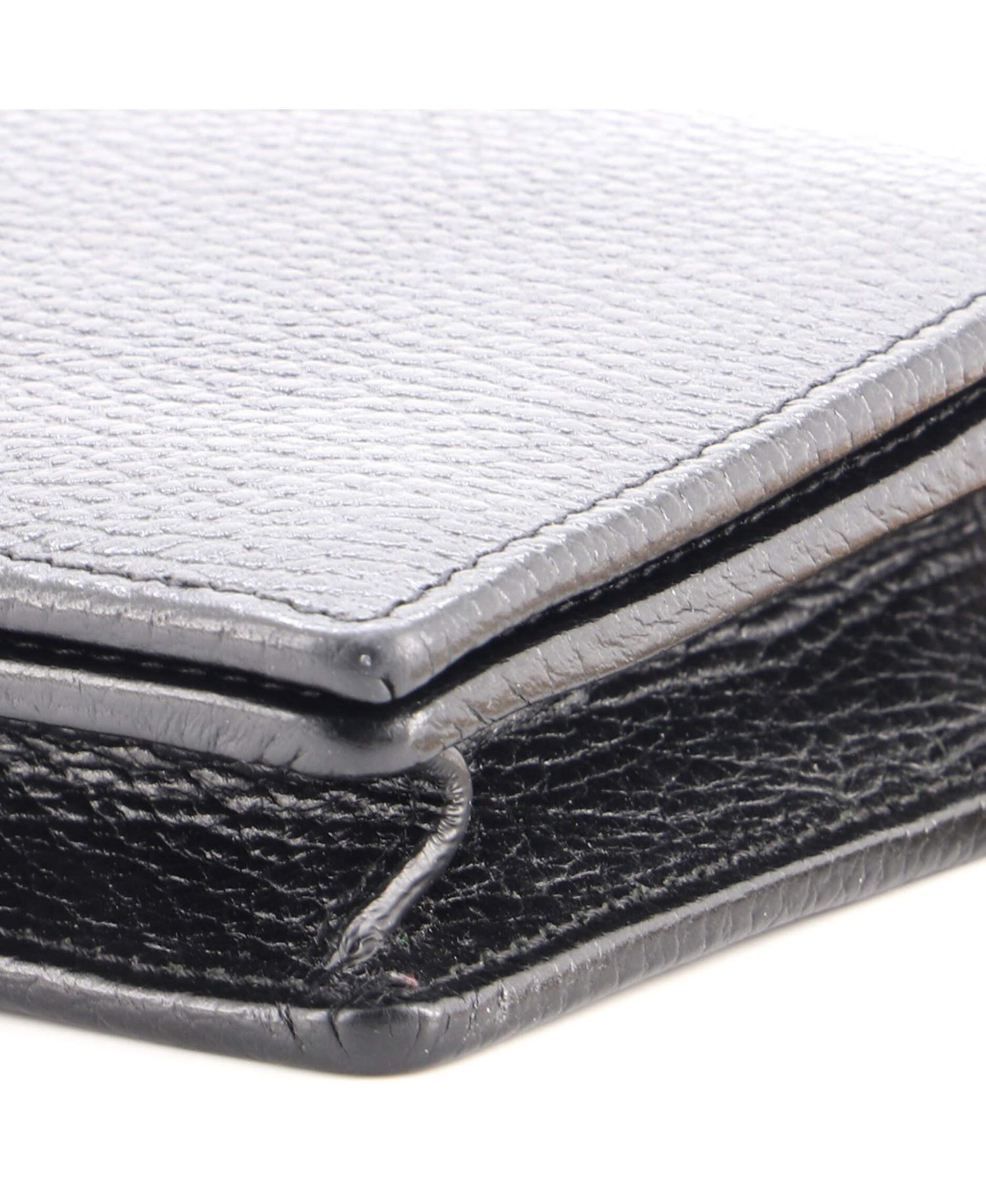Mini Petite GG Marmont Chain Wallet Leather