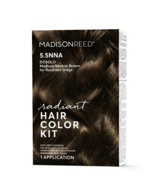 8-Piece Dosolo Medium Neutral Brown Radiant Hair Color Kit