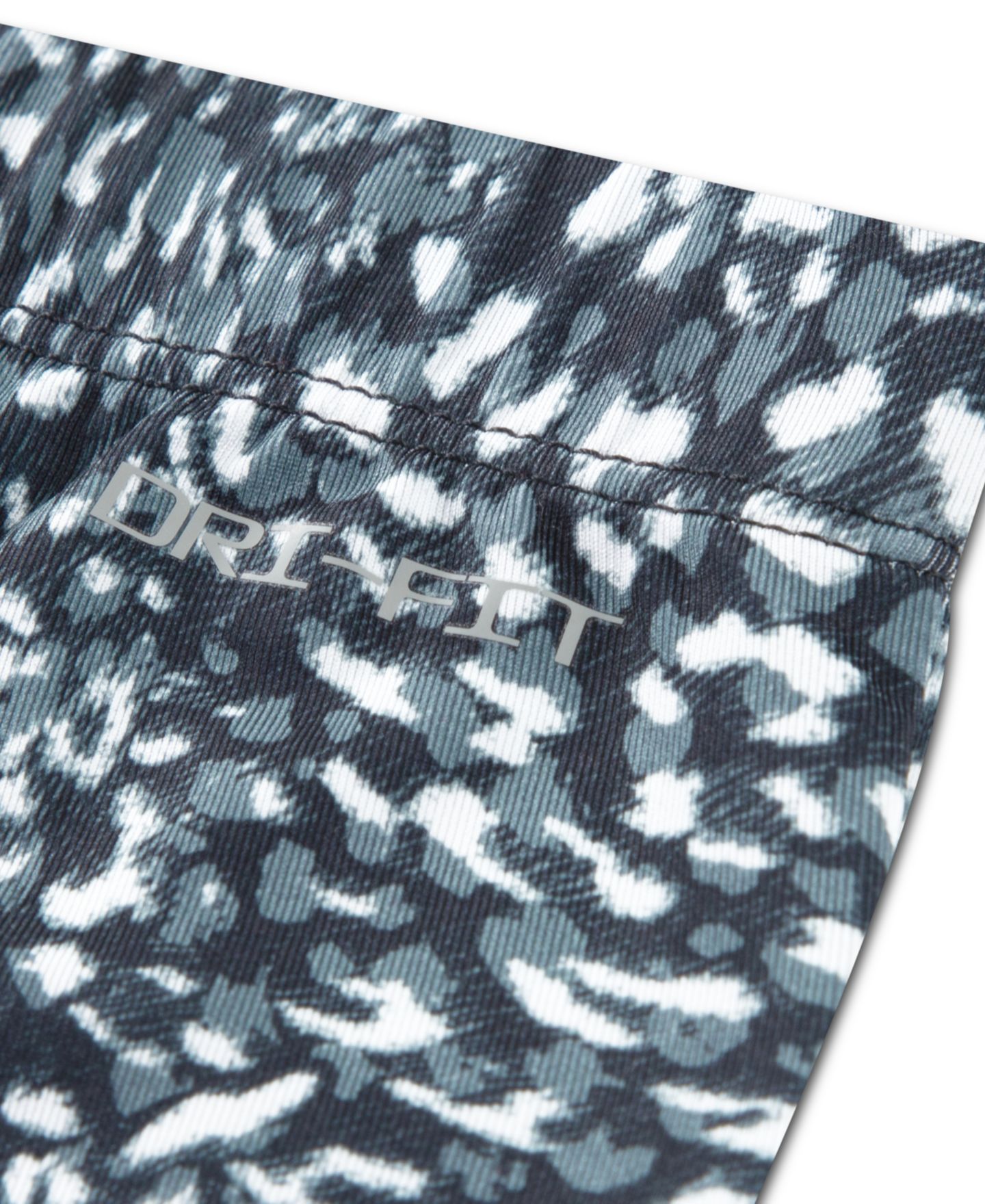 Комплект Nike Printed Top and Leggings, 2-Piece Set для девочек, цвет: Чёрный — фото 4