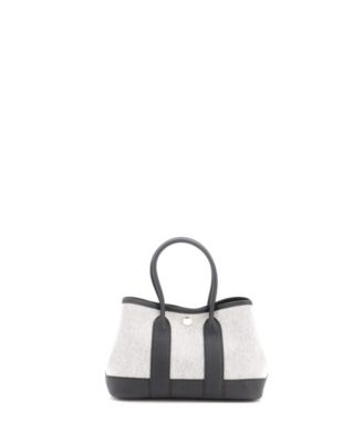 Pre-Owned Hermes 23 Neo Garden Tote Toile and Leather