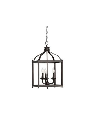 Larkin 12" Wide Olde Bronze Pendant