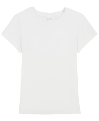 Girls' 7-16 Short-Sleeve Refined Tailored T-Shirt