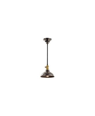 Cobson 8" Wide Bronze Wall Sconce Convertible Mini Pendant