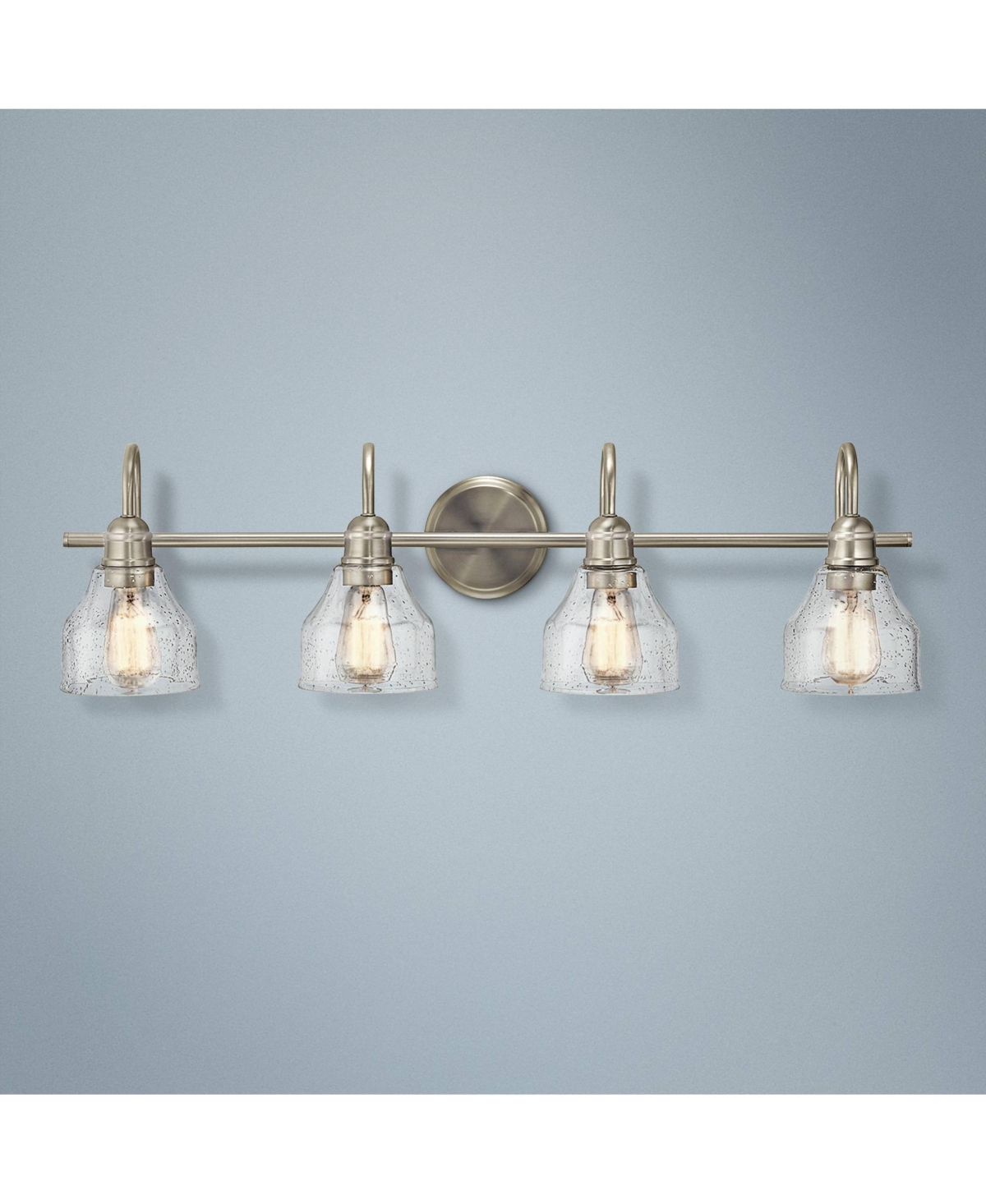 Kichler Avery 33 1/4" Wide Brushed Nickel 4-Light Bath Light