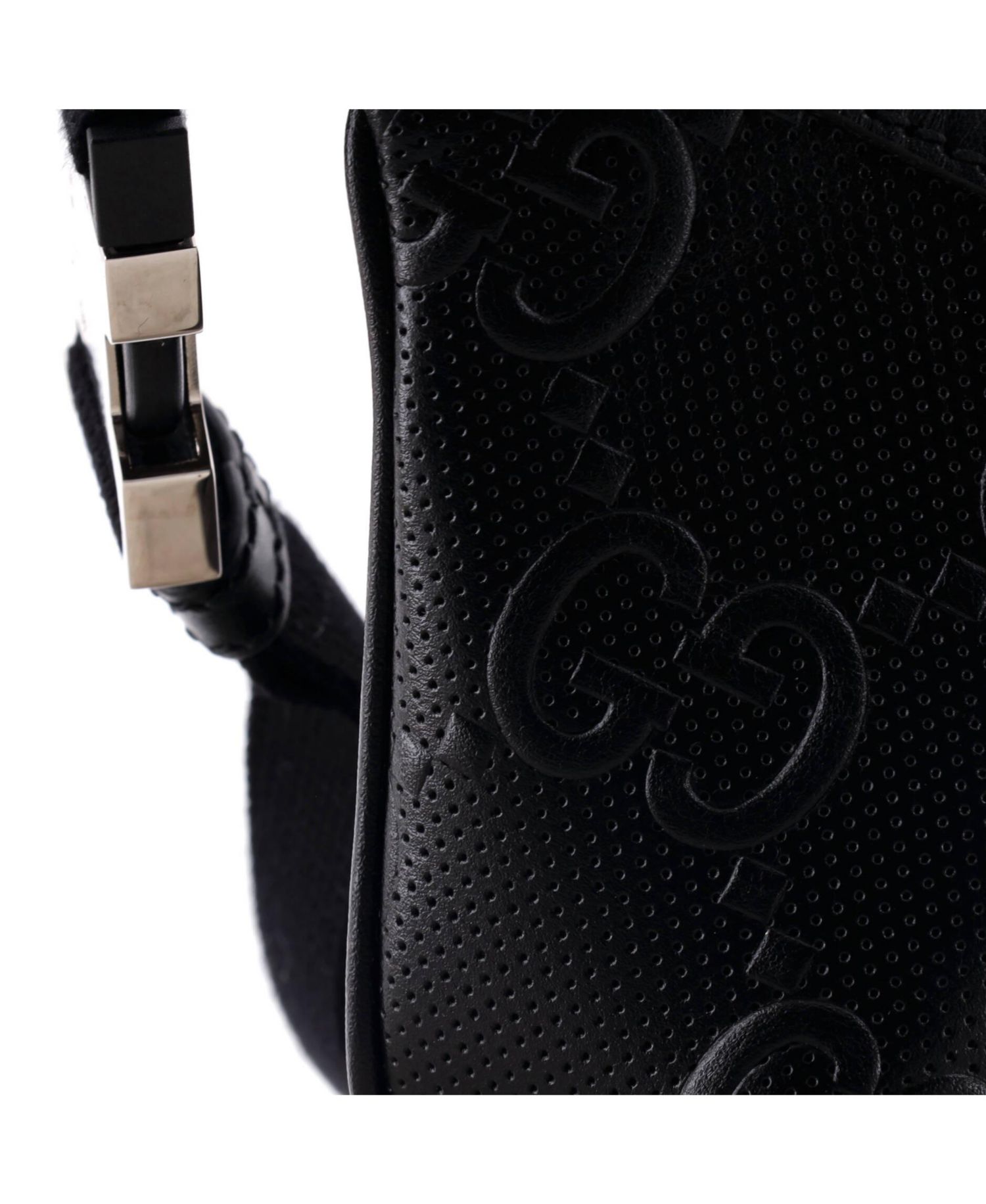 Small Belt Bag GG Embossed Perforated Leather