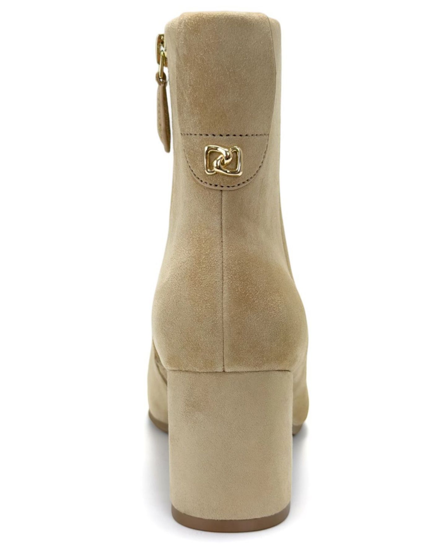 Женские ботинки Aerosoles Mari Block Heel Dress Booties, цвет: Верблюжий замшевый — фото 3