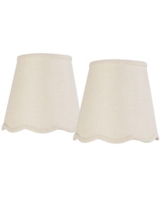 Mylie Off-White Empire Lamp Shade 4x6x5.5 (Clip-On) Set of 2