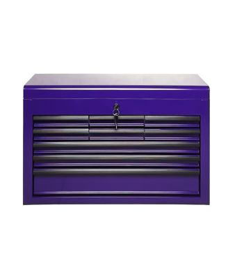   24-Inch Heavy Duty 9-Drawer Metal Tool Box and Chest with EVA Liners