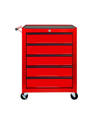  Rolling Metal 5-Drawer Tool Chest Cabinet with Ball Bearings