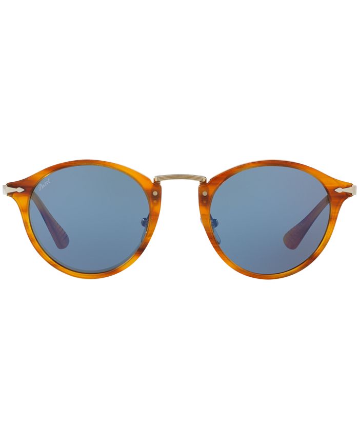 Persol PO3166S Unisex Sunglasses - Italian-Made Acetate & Metal Frame