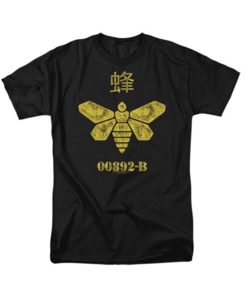 Мужская футболка Breaking Bad Methylamine Barrel Bee, цвет: Чёрный
