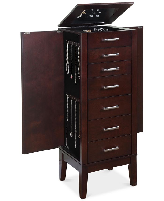 Furniture Jayvon Jewelry Armoire, Quick Ship Macy's