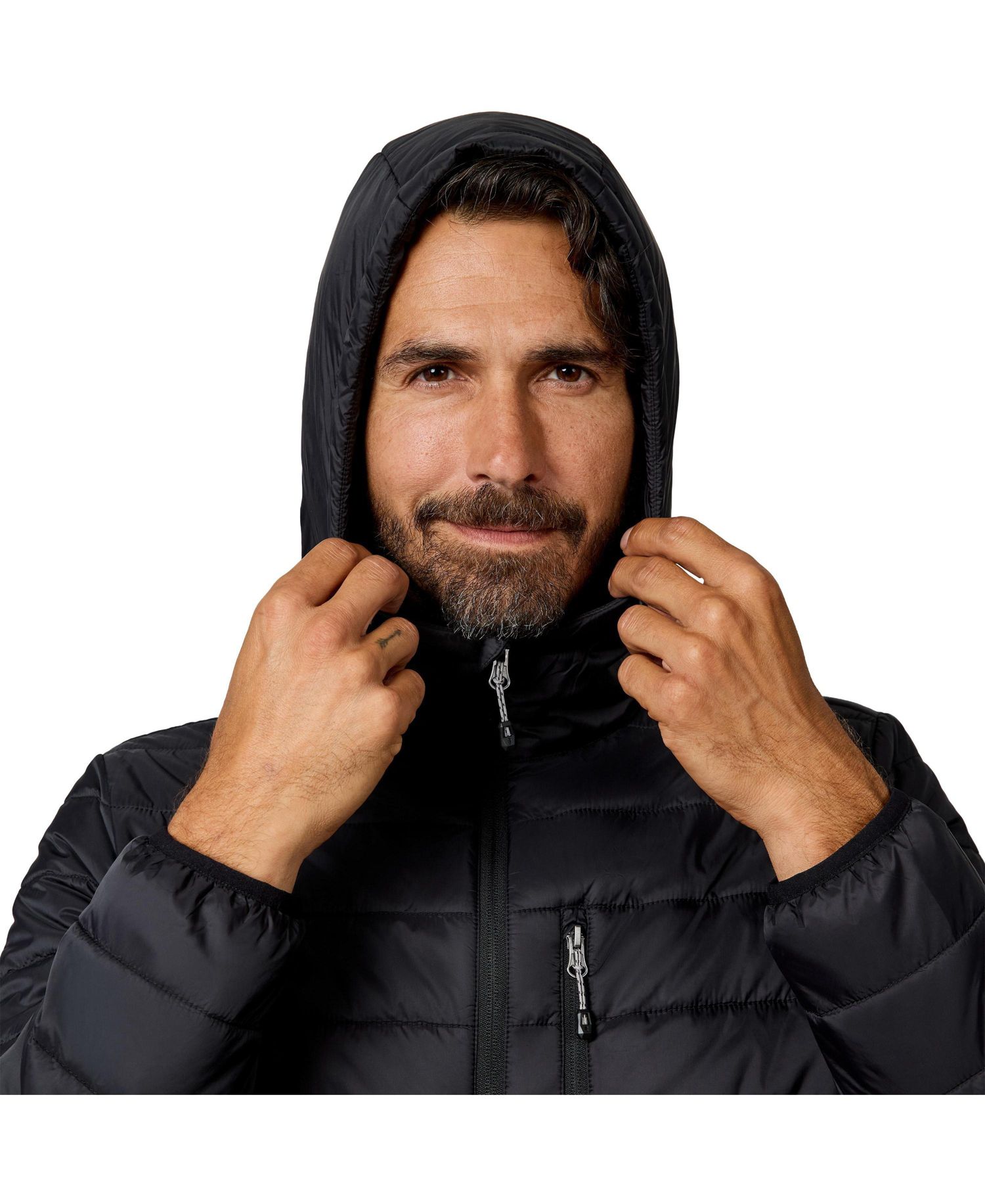 Men's Classic Solid Puffer Jacket